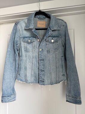 Blank NYC Light Wash Blue Denim Jean Jacket